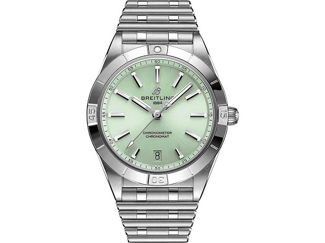 Breitling chronomat 36 | steel | green dial | unworn | 2026 - afbeelding 1 van  5