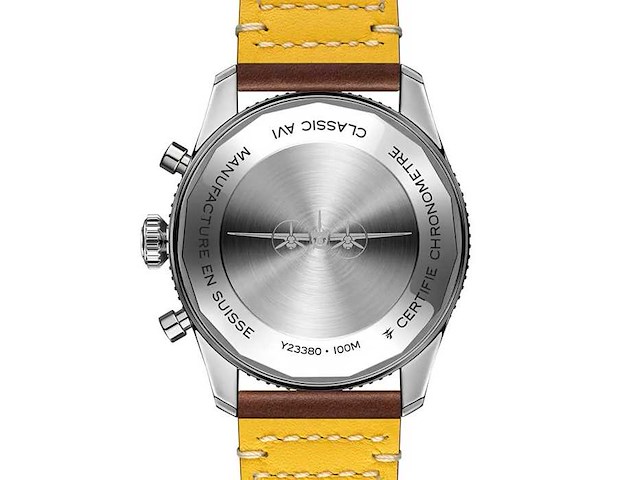 Breitling classic avi 42 | brown | black dial | unworn | 2026 - afbeelding 1 van  1