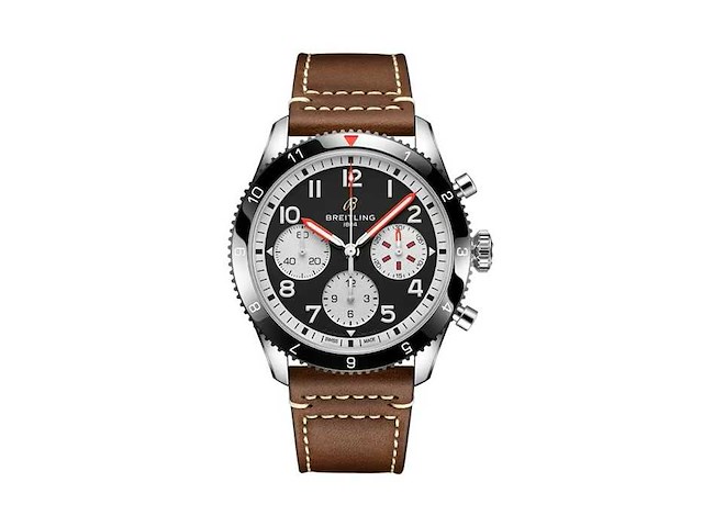 Breitling classic avi 42 | brown | black dial | unworn | 2026 - afbeelding 1 van  3