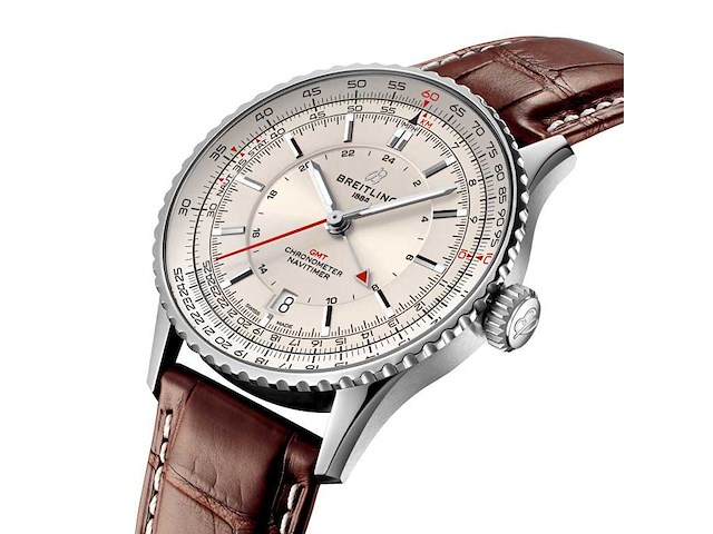 Breitling navitimer 2026 | brown leather | unworn - afbeelding 2 van  3