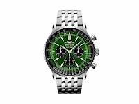 Breitling navitimer b01 chronograph 46 | green dial | unworn | 2026 - afbeelding 1 van  1