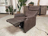 Brem electrische leren sta-op fauteuil - afbeelding 7 van  8
