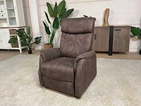 Brem electrische leren sta-op fauteuil