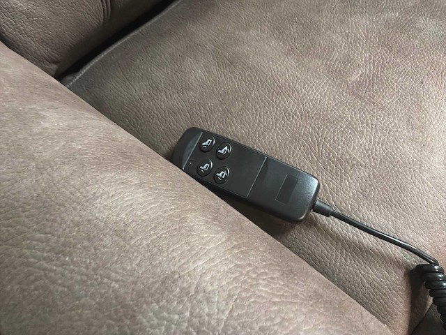 Brem electrische leren sta-op fauteuil - afbeelding 5 van  8