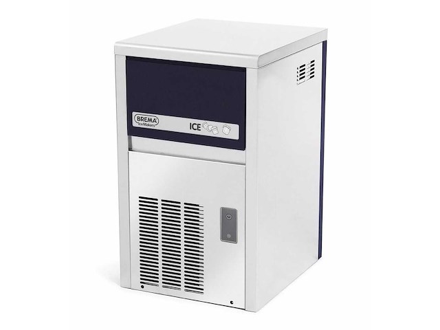 Brema cb 184a 22 kg/ 24 hour automatic ice maker stainless steel - afbeelding 1 van  2