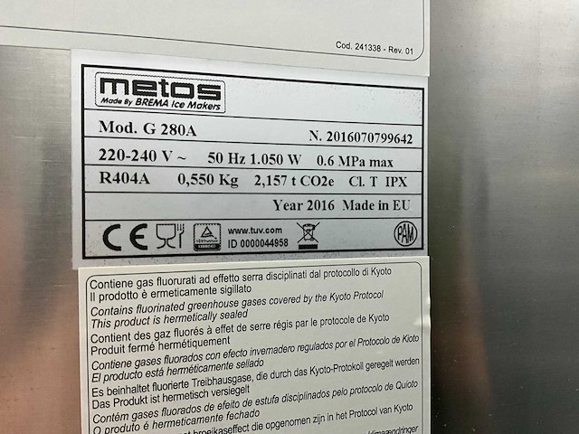 Brema g 280a crushed ice machine - afbeelding 4 van  6