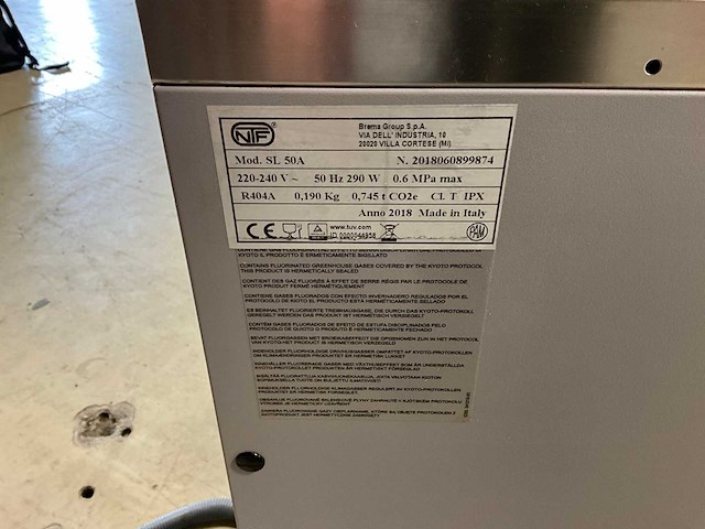 Brema sl50a ijsblokjesmachine - afbeelding 4 van  4