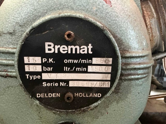 Bremat vt3 luchtcompressor - afbeelding 7 van  7