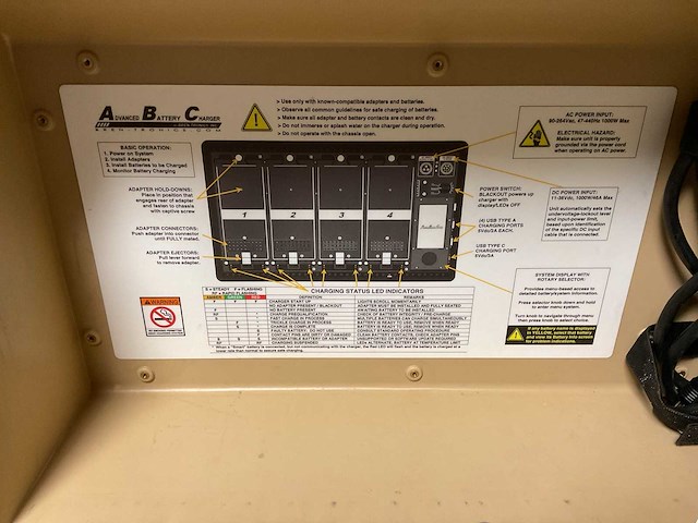 Bren-tronics inc. btc70100 battery charger - afbeelding 3 van  4