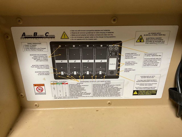 Bren-tronics inc. btc70100 battery charger - afbeelding 5 van  6