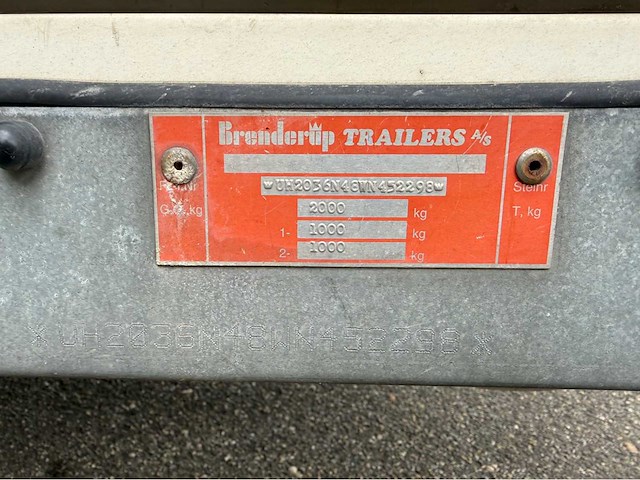 Brenderup - 36 n - paardentrailer - afbeelding 8 van  33