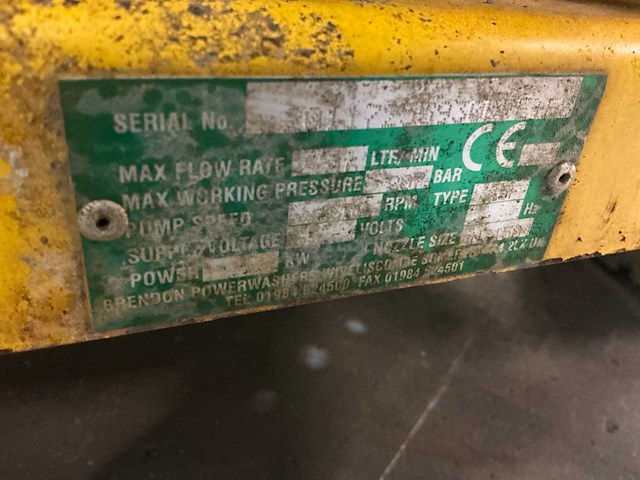 Brendon powerwashers hogedrukreiniger - afbeelding 7 van  7