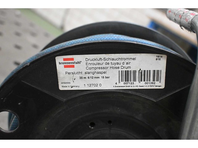 Brennenstuhl 20m pneumatische kabelhaspel - afbeelding 3 van  3
