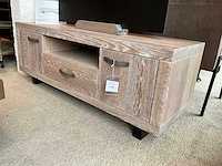 Brescia eiken tv meubel - afbeelding 2 van  6