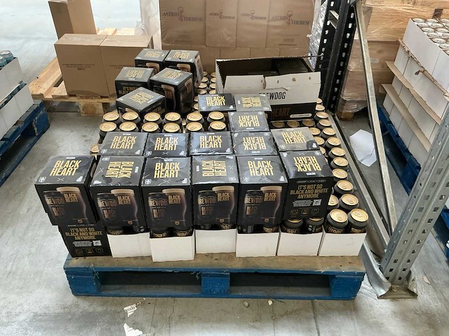 Brewdog black heart 4 pack (81x) - afbeelding 1 van  1