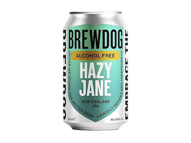 Brewdog hazy jane 5% 4 pack (354x) - afbeelding 1 van  2