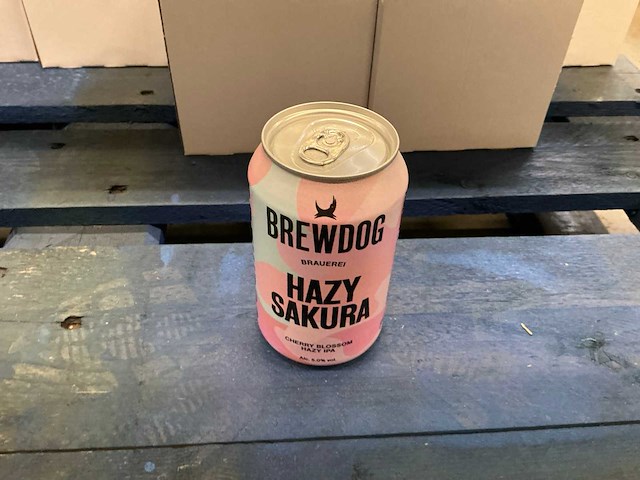 Brewdog hazy sakura 4 pack (37x) - afbeelding 3 van  3