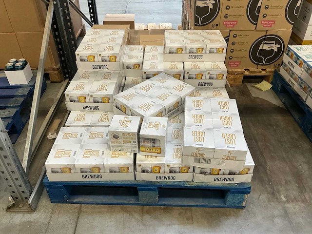 Brewdog lost lager 4 pack (104x) - afbeelding 1 van  2