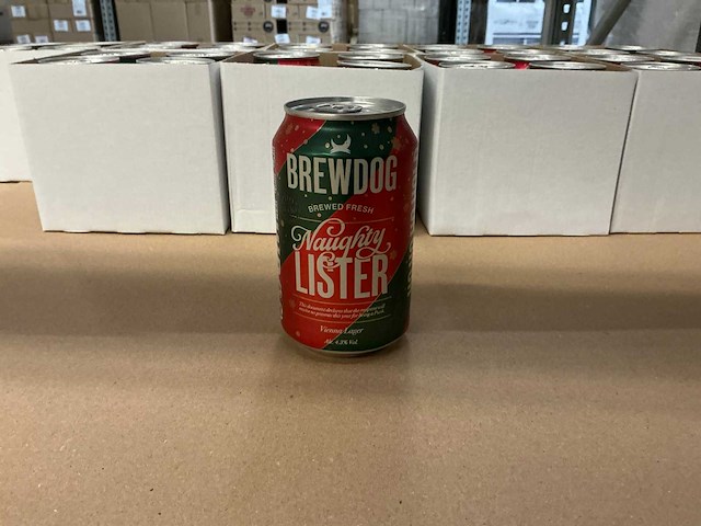 Brewdog naughty lister xmas beer 4 pack (65x) - afbeelding 2 van  2