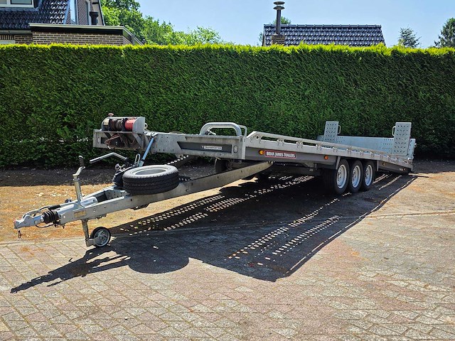 Brian james trailers - kantelbaar - t6 autotransporter - elektrische lier - 2023 - aanhangwagen - afbeelding 10 van  17