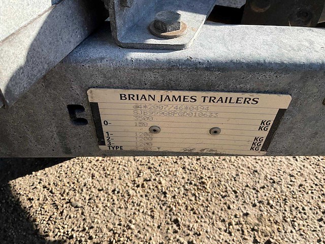 Brian james trailers aanhangwagen - afbeelding 2 van  8