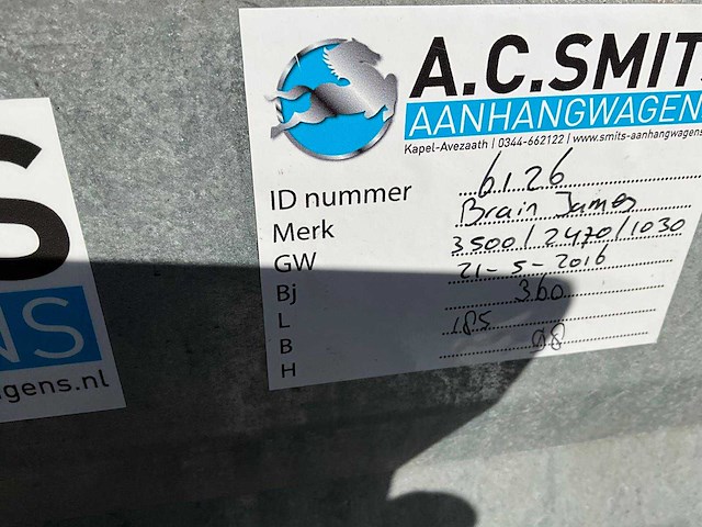 Brian james trailers aanhangwagen - afbeelding 5 van  8