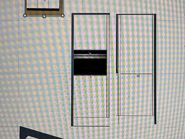 Bribus 2x hoge kasten (koel-vries/combitron) v.v. nis en deur, kleur w300 wit (nieuw in doos) - afbeelding 1 van  5