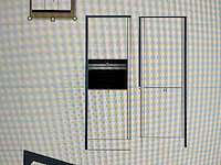 Bribus 2x hoge kasten (koel-vries/combitron) v.v. nis en deur, kleur w300 wit (nieuw in doos) - afbeelding 1 van  5