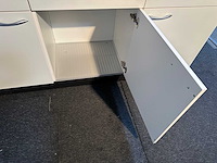 Bribus keuken - 170cm v.v. postform werkblad v.v. spoelbak, kleur w300 wit (nieuw in doos) - afbeelding 8 van  11