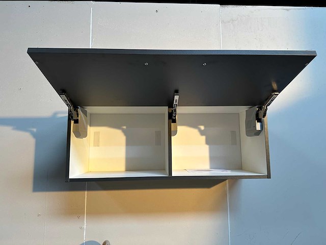 Bribus keuken - 304cm v.v. bosch inbouwapparatuur, composiet werkblad, kleur u1233 grafiet (nieuw in doos) - afbeelding 21 van  26