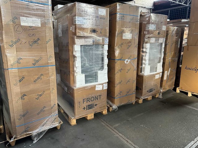 Bribus keuken - 304cm v.v. bosch inbouwapparatuur, composiet werkblad, kleur u1233 grafiet (nieuw in doos) - afbeelding 20 van  26