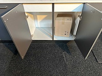 Bribus keuken - 329cm v.v. bosch inbouwapparatuur, composiet werkblad, kleur u1233 grafiet (showroommodel) - afbeelding 7 van  27