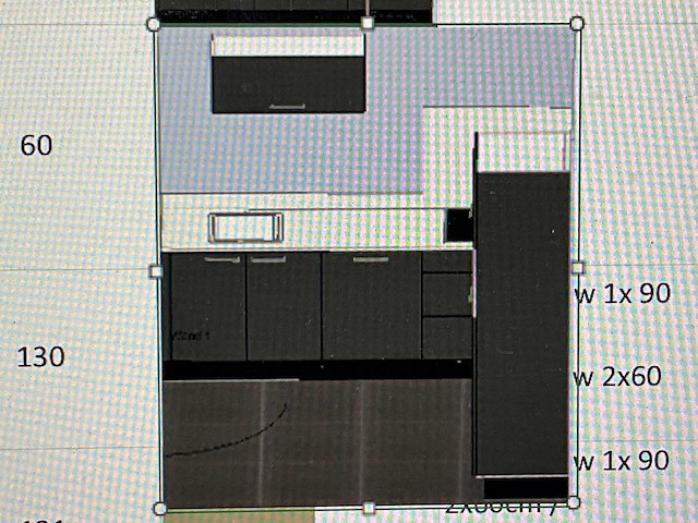 Bribus keuken - hoekopstelling v.v. bosch inbouwapparatuur, composiet werkblad, kleur u1233 grafiet (nieuw in doos) - afbeelding 20 van  27