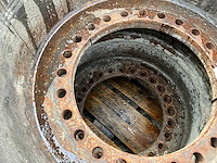 Bridgestone 18.00r25 volrubber industrie band met velg (4x) - afbeelding 4 van  8