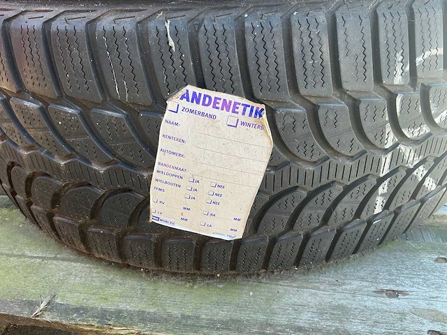 Bridgestone snow autoband (2x) 245/45r19 - afbeelding 6 van  6