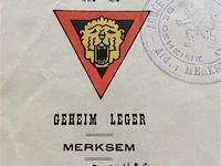 Brief geheim leger - afbeelding 2 van  2