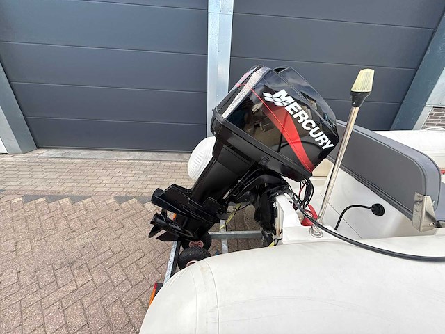 Brig f450 rib boot + mercury 60 pk + kanteltrailer - afbeelding 7 van  23