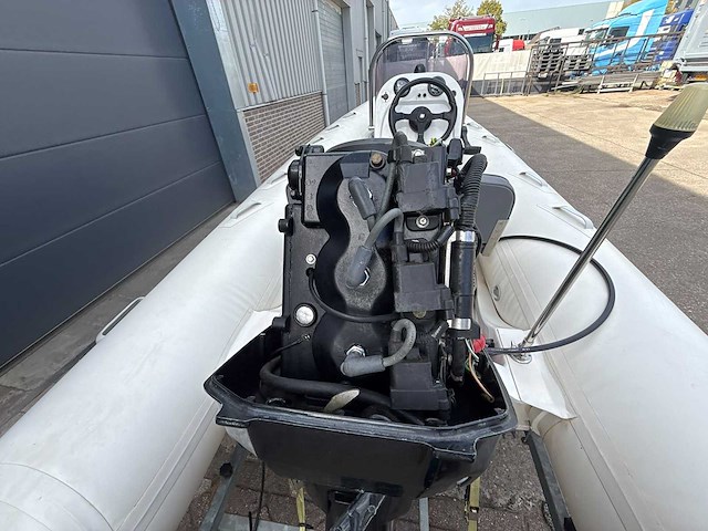 Brig f450 rib boot + mercury 60 pk + kanteltrailer - afbeelding 15 van  23