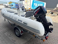 Brig f450 rib boot + mercury 60 pk + kanteltrailer - afbeelding 21 van  23