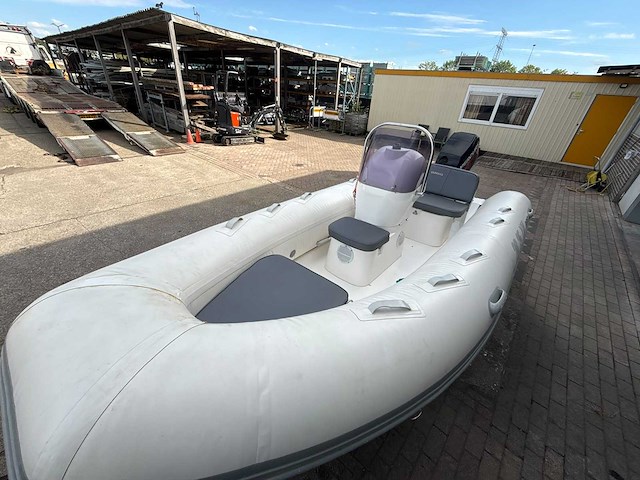 Brig f450 rib boot + mercury 60 pk + kanteltrailer - afbeelding 22 van  23