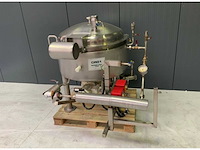 Briggs cap1 smelt-mengtank met verwarmingsmantel en roerwerk - afbeelding 1 van  6