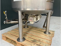 Briggs cap1 smelt-mengtank met verwarmingsmantel en roerwerk - afbeelding 2 van  6