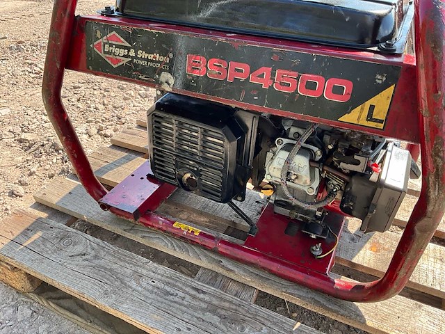 Briggs & stratton bsp4500 stroomgenerator - afbeelding 4 van  5