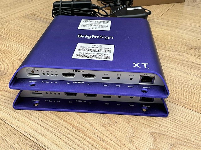 Bright sign xt1144 mediaspeler (2x) - afbeelding 2 van  3
