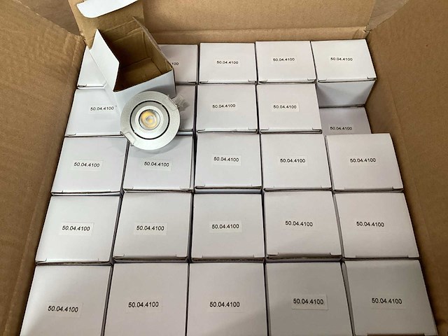 Brighton 50.04.4100 led inbouwspot 50 mm, 2800k (100x) - afbeelding 1 van  4