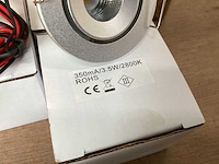 Brighton 50.04.6100 led inbouwspot 50 mm, 2800k (240x) - afbeelding 3 van  5