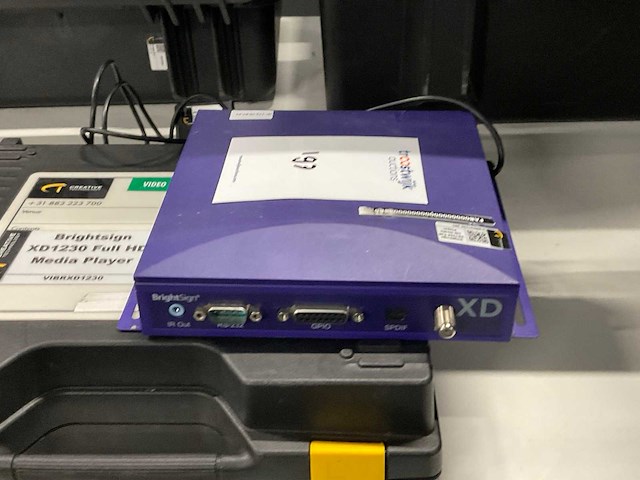 Brightsign xd1230 full hd media speler - afbeelding 2 van  4