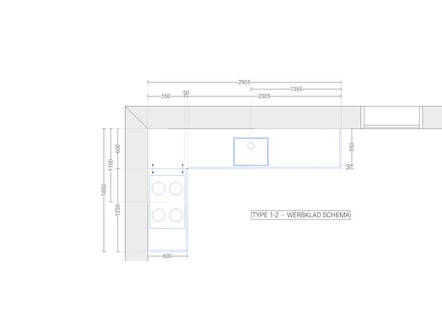 Brigitte - showroomkeuken - afbeelding 5 van  6