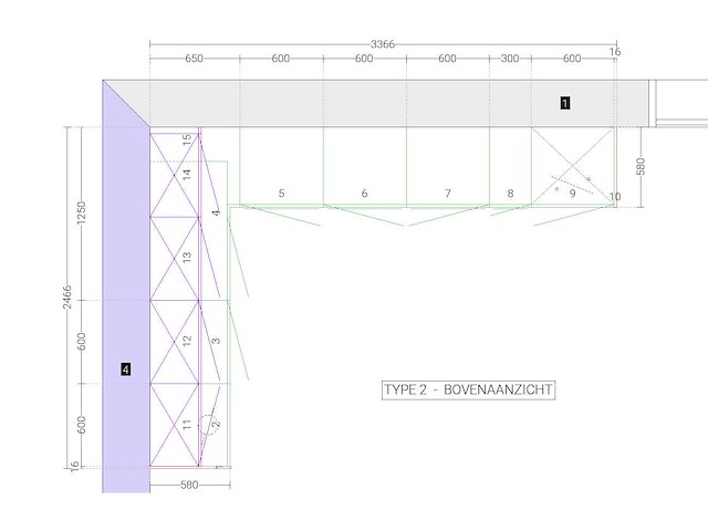 Brigitte - showroomkeuken - afbeelding 4 van  6