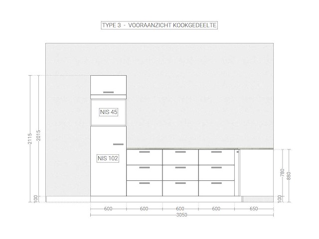 Brigitte - showroomkeuken - afbeelding 2 van  6